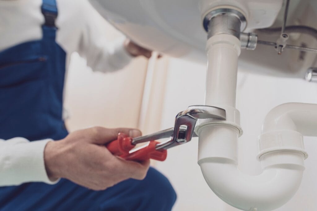 Under sink drain pipe repair service in Titusville, Florida