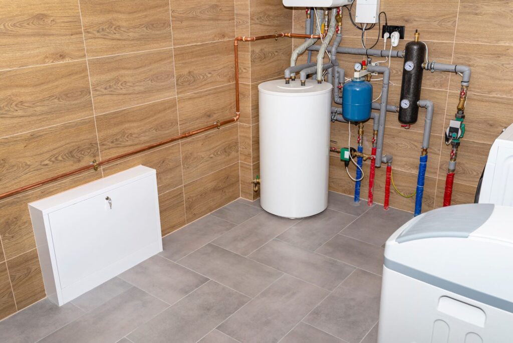 Residential water heater and plumbing system installed in Titusville